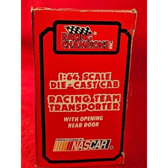 ERNIE IRVAN NASCAR TRANSPORTER BUNDLE w/MATCHING STOCKCAR & PLAYER CARD - NIB 56 - Picture 5 of 5